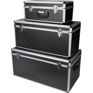 LUX Universalboxen-Set AKW, jeu de 3 boîtes universelles en aluminium pour outils.