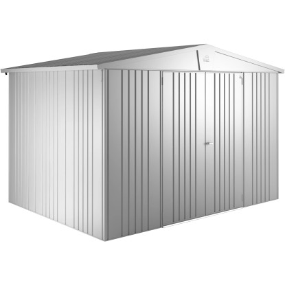 Biohort Metall-Gerätehaus Europa Gr. 5 Silber-Metallic 6 /8 m²