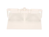 Couvercle à enficher avec bande diagonale Blanc