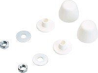 Abdeckkappe Weiss 8er-Set