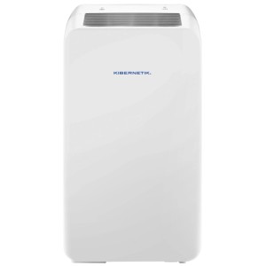 Déshumidificateur Kibernetik M16 blanc, rectangulaire, avec grilles de ventilation supérieures. Pour un climat intérieur optimal.
