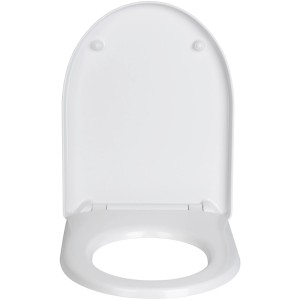 Wenko Sedile WC Sindia Easy Close in Duroplast bianco 36,5 x 46,5 cm