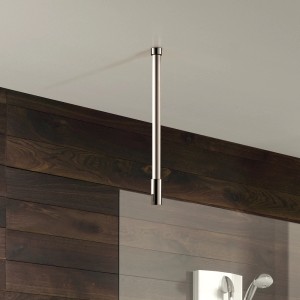 Breuer Deckenstütze (800mm) in Chrom-Optik für Duschkabinen-Seitenwände.