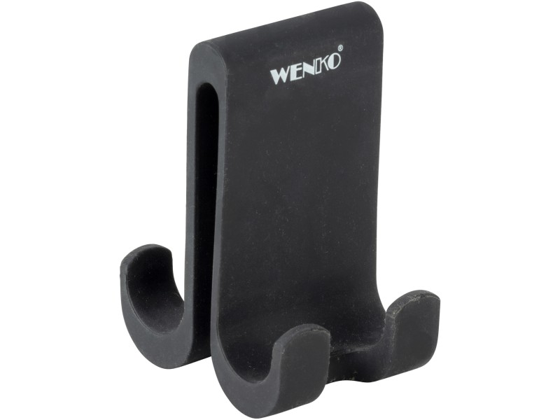 Wenko DoppelDuschhaken Verna Duo Silikon Schwarz kaufen bei OBI