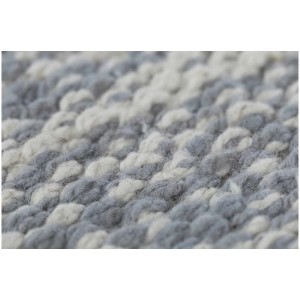 Dettaglio: Tappeto Andiamo Opland grigio in cotone tessuto a mano, 60x120 cm.