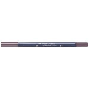 Feutre de croquis Faber-Castell Goldfaber couleur Dusty Mauve avec deux pointes.
