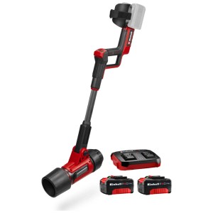 Souffleur de feuilles sans fil Einhell GP-LB 36/270 avec batteries et chargeur.