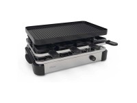 Raclette-Grill Pro Schwarz-Chrom 1'200 W