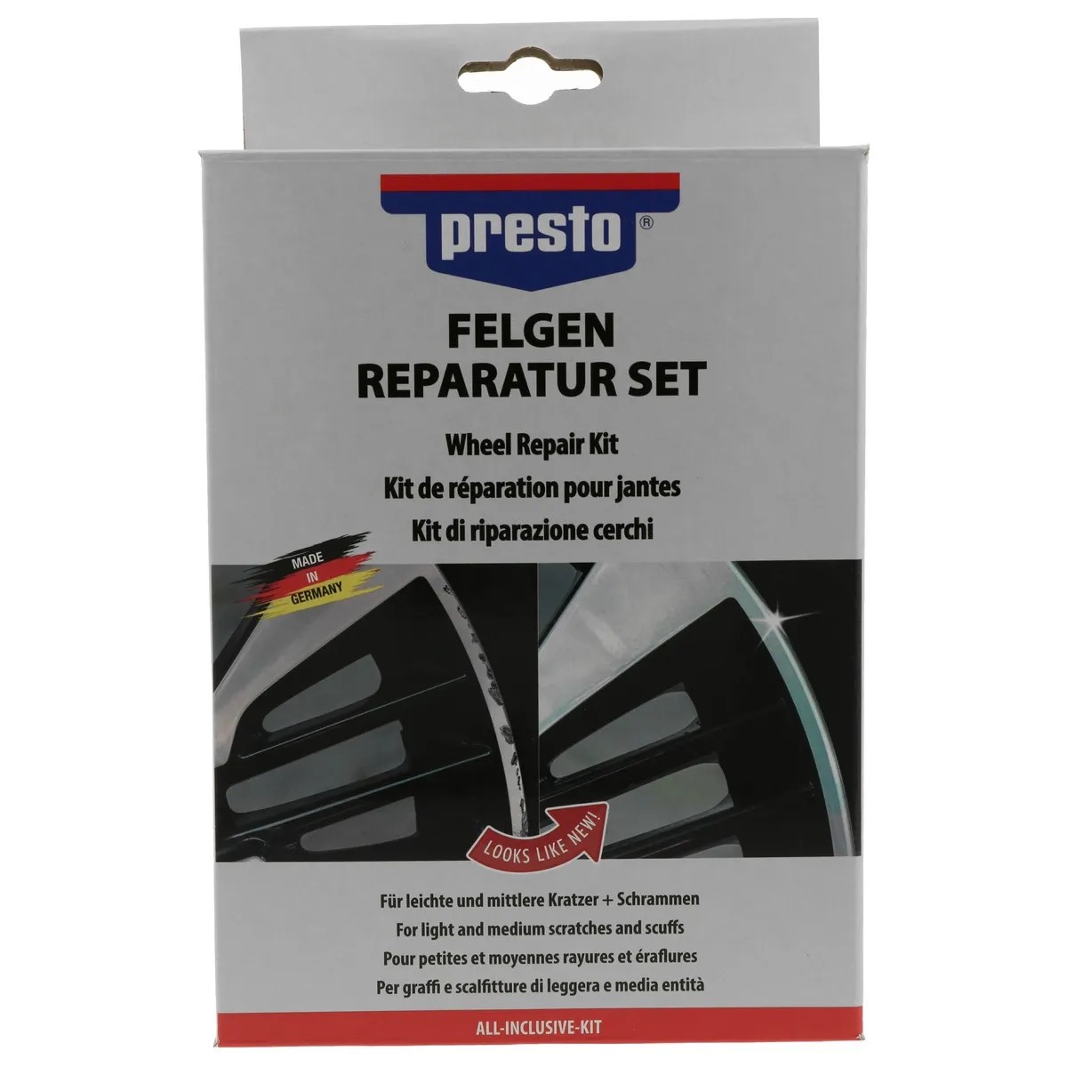 Wunderschone Presto Felgen Reparatur Set Fotos
