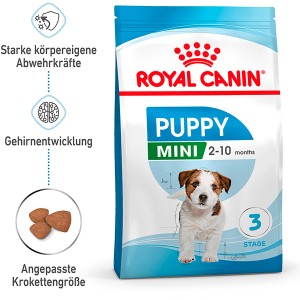 Royal Canin Mini Puppy cibo secco per cuccioli di piccola taglia, confezione da 4 kg.
