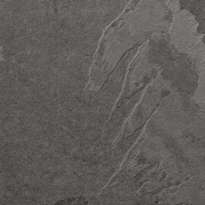 Terrassenplatte Feinsteinzeug Schiefer Schwarz 60 x 60 / Stärke 20 mm / 2 Stk.