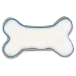 Knochen Ausstecher aus Edelstahl, 6,5 cm, ideal für Plätzchen und Bastelarbeiten.