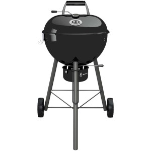 Barbecue a carbone nero Outdoorchef Chelsea 480 C con coperchio e termometro.