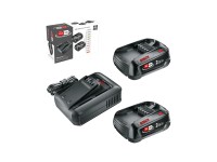Bosch Starter-Set mit 2 x 2,5-Ah-Akkus inkl. Ladegerät AL 18 V-44