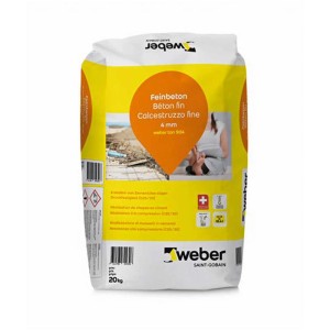 Weber ton 904 malta cementizia, sacco da 20 kg, adatta per massetti cementizi e lavori di riparazione.