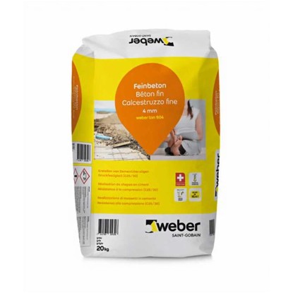 Weber ton 904 Zementmörtel Körnung bis 4 mm / 20 kg