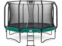 Salta Trampolin First Class Schwarz-Grün Ø 305 cm inkl. Leiter