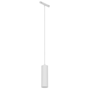 Lampada a sospensione bianca in plastica Eglo EasyPendant con attacco GU10.
