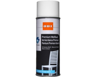 OBI Vernice bianca spray premium opaco 400 ml