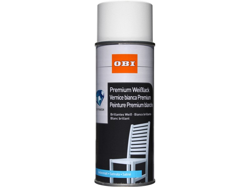 OBI Vernice bianca spray premium opaco 400 ml