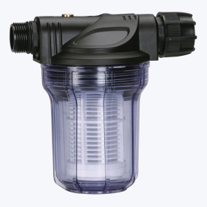 Préfiltre de pompe Gardena pour pompes jusqu'à 3000 l/h : Filtre pour pompes de jardin et systèmes d'eau domestiques.