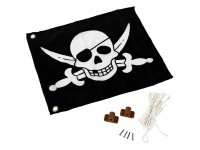 Pletscher Piratenfahnen-Set 45 x 55 cm