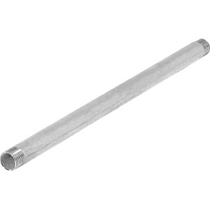 Tuyau fileté galvanisé, 33,3 mm (R 1) x 600 mm, pour installations de chauffage.