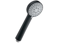 Laufen Duschbrause Stella 80 3F 3-Strahl Titanschwarz matt