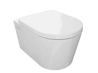 Domberg Wand-WC-Set Rimless inkl. Sitz DB1004 Weiss Domberg Wand-WC-Set Rimless inkl. Sitz DB1004 Weiss