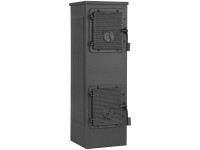 Werkstattofen Toba 2.0 (UNI 1000) Stahl Schwarz 6 kW