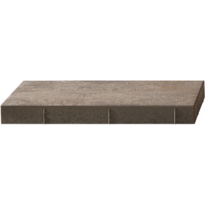 Kann Rayon piastra per esterni, Sienna-Nuanciert, 80x20x7,5 cm, lastra in cemento per vialetti.