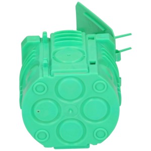 Boîte d'encastrement verte Easy-Click, trou de perçage 71 mm, taille 1.