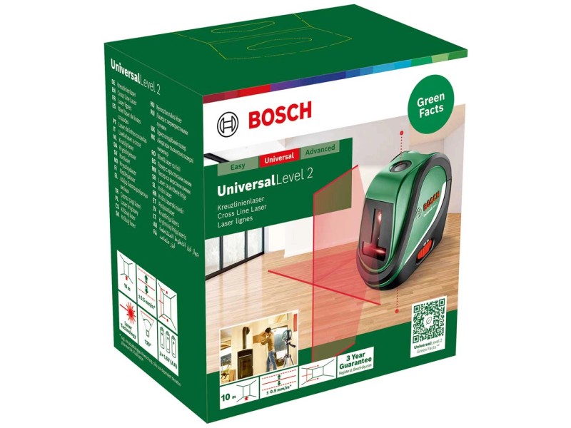 Laser lignes EasyLevel BOSCH