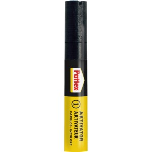 Pattex Plastix Attivatore per colla istantanea, incolore, per plastica.