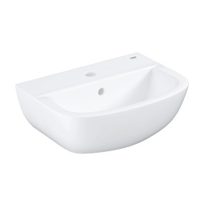 Lavabo Grohe Bau Ceramic, bianco alpino, per bagno ospiti.