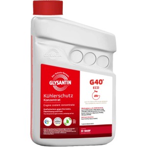Glysantin G40 ECO liquide de refroidissement concentré, 1 litre, rose. Antigel pour voitures et camions.