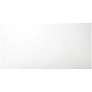 Carrelage mural Denver blanc mat, 30x60 cm, pour intérieur.