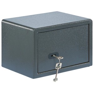Cassaforte per mobili Burg-Wächter PS 110 K in acciaio con chiave. Ideale per custodire oggetti di valore.