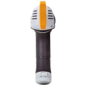 Pistola per cartucce Batavia con LED, 6V, in plastica e metallo. Utensile a batteria per silicone e acrilico.