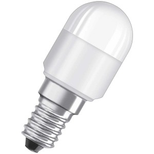 Osram LED Speziallampe T26 E14, 20W, warmweiß. Kompakte LED-Lampe mit E14 Sockel für Kühlschrank oder Nähmaschine.