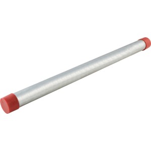 Raccordo dritto in ghisa malleabile, 26,4 mm (R 3/4) x 400 mm, con due filettature maschio.