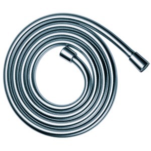 Hansgrohe Isiflex tubo doccia, 125 cm, cromo, flessibile e resistente all'attorcigliamento.