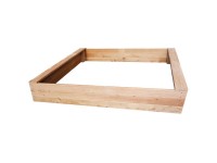 Pletscher Sandkasten Lana Lärche Natur (HxBxT) 32 x 150 x 150 cm