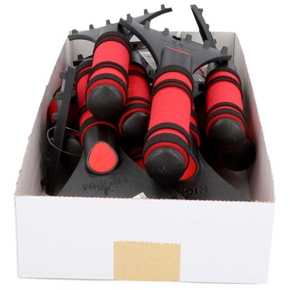 Nigrin Eisschaber Softgriff PP/ABS Schwarz-Rot 11,5 cm