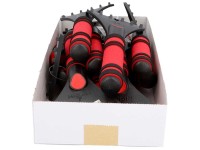 Nigrin Eisschaber Softgriff PP/ABS Schwarz-Rot 11,5 cm