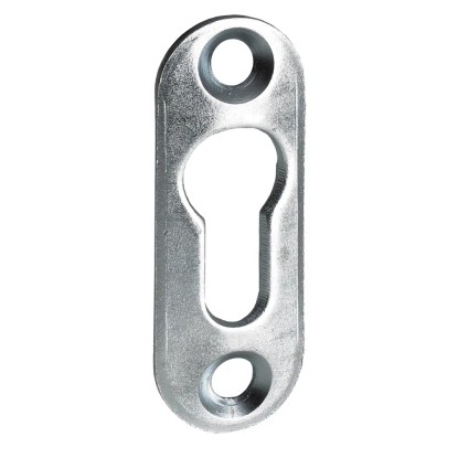 Suspension d'armoire pour vis à tête bombée en acier galv. 42 x 15 mm / 4 pcs
