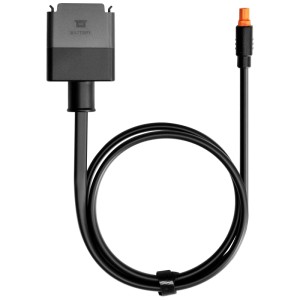 Câble de charge EcoFlow, 1m, noir, pour chargeur d'alternateur et centrales électriques.
