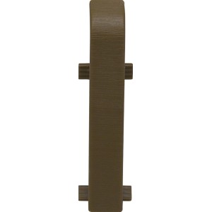Connecteur de plinthe Egger en chêne brun moyen pour des raccords sans joint.