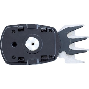 Accessoire de cisaille à gazon pour cisaille à gazon et à arbustes sans fil LUX A-GS-70/110, acier, montage sans outil.