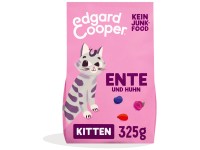 Edgard & Cooper Katzen-Trockenfutter Ente und Huhn Kitten 325 g